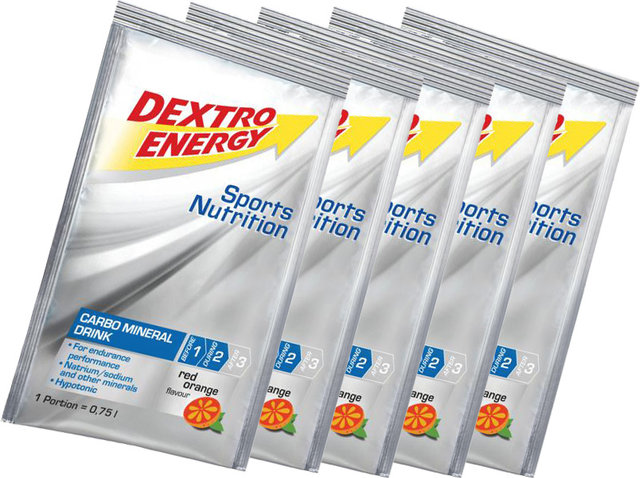 Dextro Energy IsoFast Pouch - 5 pack - red orange