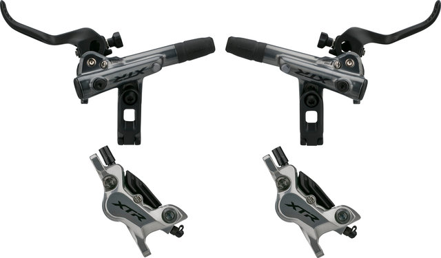 Shimano XTR Enduro BR-M9120 Disc Brake Set w/ Resin Pads J-Kit - grey/Set/left/right (side-specific)