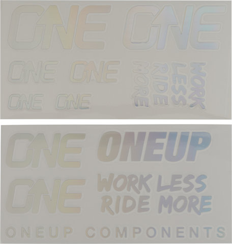 OneUp Components Decal Kit - oil slick