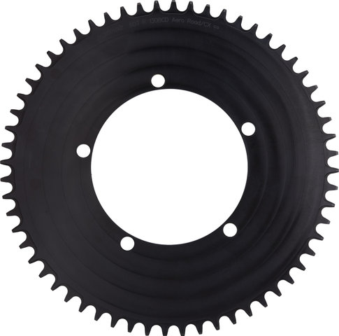 Garbaruk Aero Round Chainring 5-Arm 130 mm BCD - black/60 