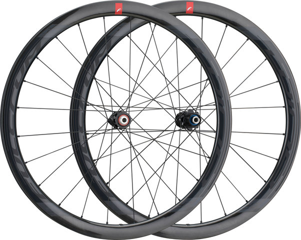 Fulcrum Set de Roues Wind 40 DB C19 Disc Center Lock - noir/Non Boost/Non Boost/142 mm/100 mm/28"/Shimano Route/100 mm/Shimano Route/100 mm/142 mm