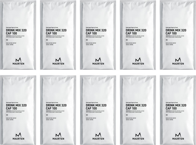 Maurten Drink Mix 320 CAF 100 Drink Powder - 10 pack - neutral