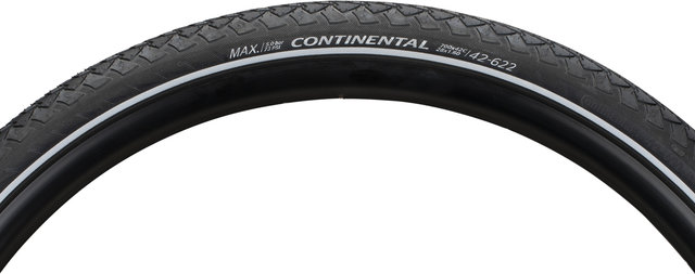 Continental Contact Plus 28" Drahtreifen - schwarz-reflex/28 "/42 mm/1.6 "/42-622