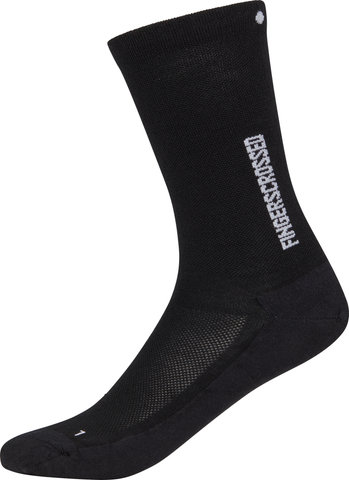 FINGERSCROSSED Calcetines Light Merino Silk - black/39 - 42