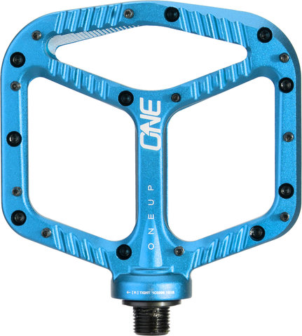 OneUp Components Aluminium Platform Pedals - blue/universal