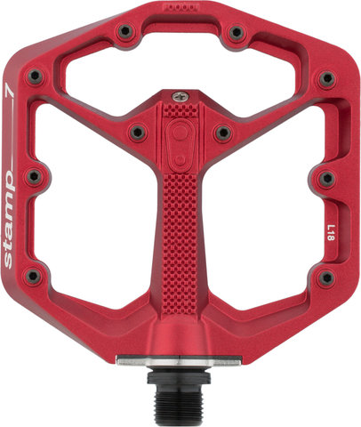 crankbrothers Stamp 7 Platform Pedals - red/small