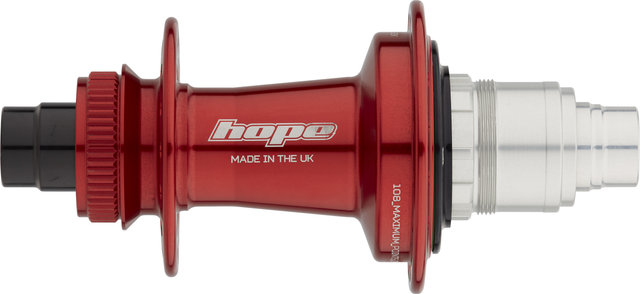 Hope Pro 5 Disc Center Lock Boost Rear Hub - red/SRAM XD/32/SRAM XD