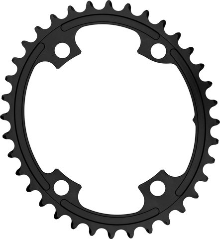 absoluteBLACK Oval Road 110/4 Chainring for Shimano Dura-Ace R9100 / Ultegra R8000 - black/36 