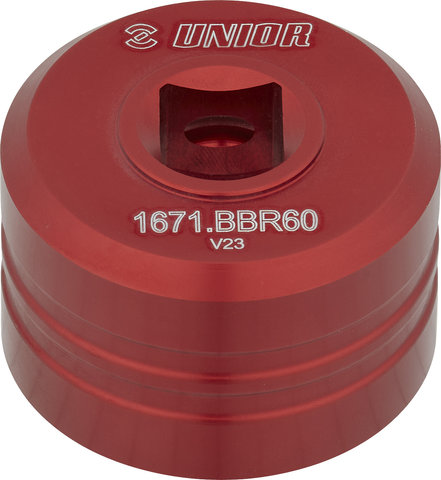 Unior Bike Tools Bottom Bracket Tool 1671.BBR60 - red