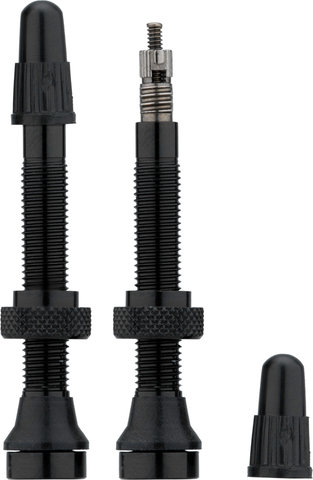 NEWMEN Tubeless Valve Set - black/Presta Valve (SV)