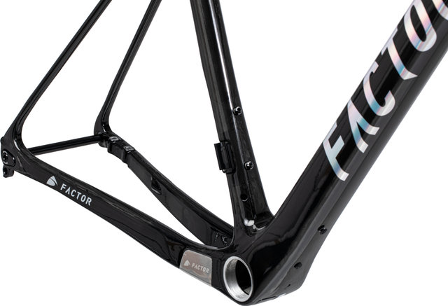 Factor LS Disc Carbon Gravel Frameset - chrome/M/12 mm Thru Axle