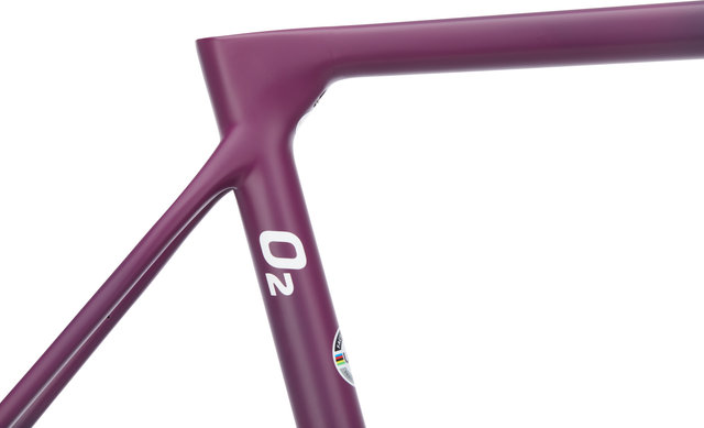 Factor O2 Disc Carbon Frameset - midnight pink/54 cm