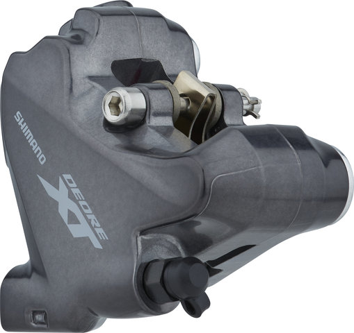 Shimano Étrier de frein XT BR-M8110 avec Plaquettes en Résine - noir/Roue arrière/sans