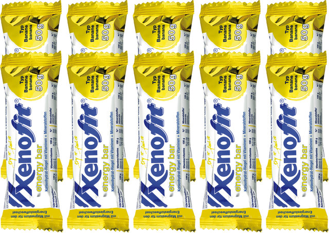 Xenofit energy bar - 10 pieces - banana