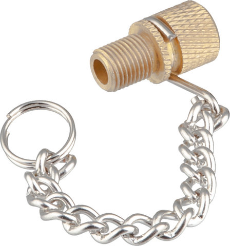 SKS Plug-In Nipple w/ Chain - silver