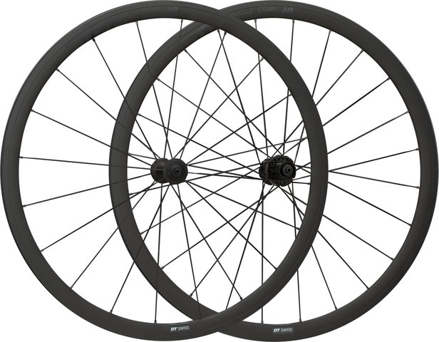 DT Swiss PR 1400 DICUT OXiC 32 28" Wheelset - black/130 mm/100 mm/100 mm/100 mm/130 mm/Shimano Road