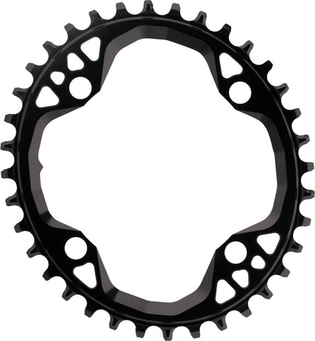 absoluteBLACK Oval 1X Chainring for 104 BCD / Shimano HG+ 12-speed - black/36 