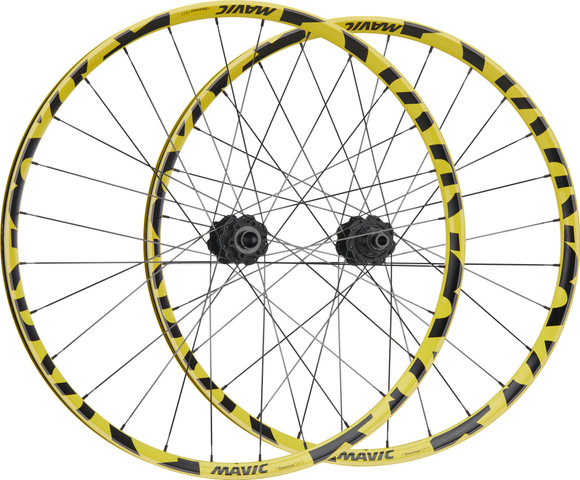 Mavic Juego ruedas Deemax DH Yellow Limited Ed. Disc 6 ag. 29" / 27,5" Boost - amarillo/SRAM XD/Boost/148 mm/110 mm/Boost/29" (delantero), 27,5" (trasero)/110 mm/SRAM XD/110 mm/148 mm