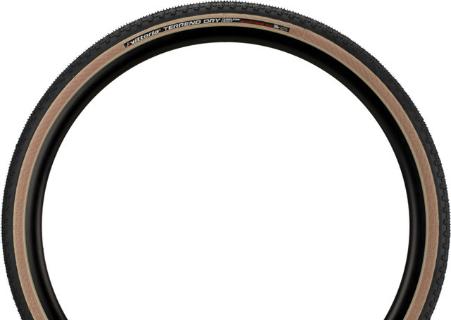 Vittoria Terreno Dry TLR G2.0 28" Faltreifen - schwarz-tan/28 "/40 mm/40-622