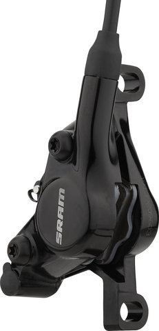 SRAM Freno de disco Level Ultimate Stealth 2-Piston Carbon - gloss black anodized/Rueda trasera/Flip-Flop (no específico de lado)