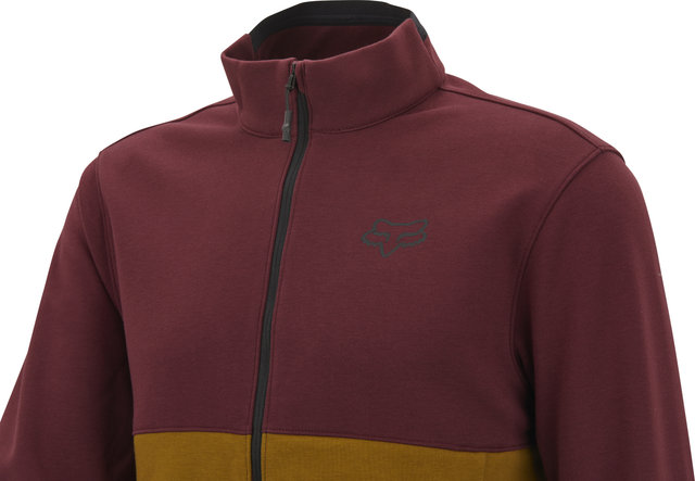 Fox Head Veste Ranger Fire Fleece Crew - dark maroon/M