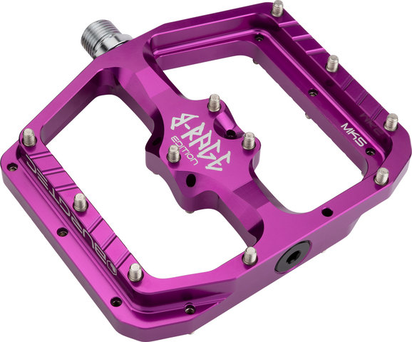 Burgtec Pédales plateforme Penthouse Flat MK5 Édition B-Rage - purple rain