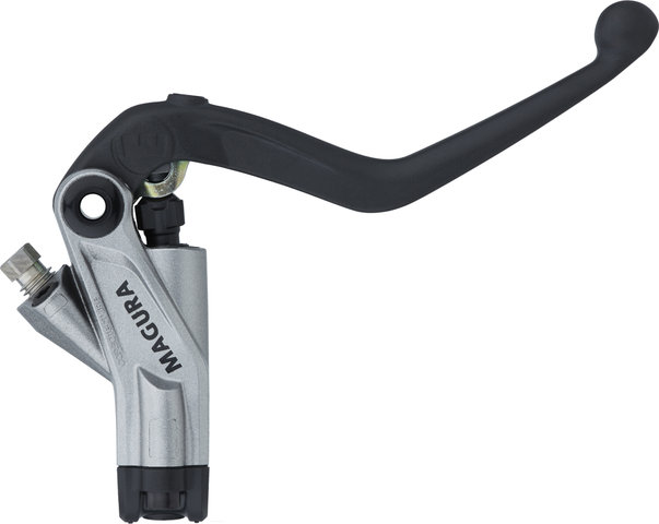 Magura Manetas de frenos 4 dedos con cabeza redonda para HS 33 R - negro-plata/Flip-Flop (no específico de lado)