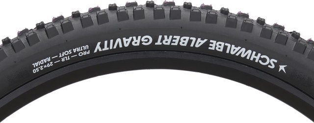 Schwalbe Albert Evolution Gravity Radial ADDIX Ultra Soft TLR 29" Faltreifen - schwarz/29 "/63 mm/63-622/2.5 "