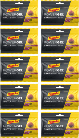 Powerbar PowerGel Shots fruit gummies - 10 pouches - raspberry