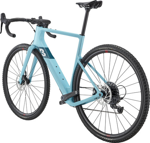 3T Exploro Ultra Rival 1x Carbon Gravelbike - light blue/28"/M