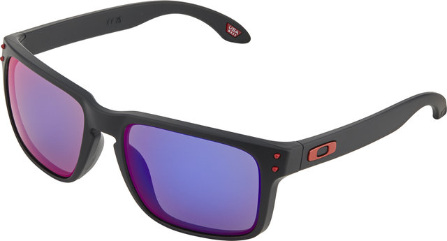 Oakley Lunettes Holbrook - matte black/+red iridium