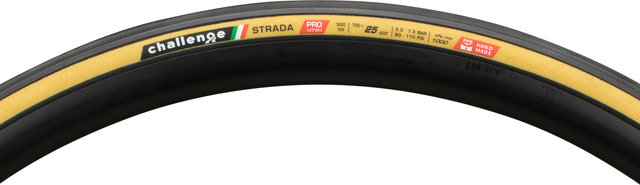 Challenge Pneu Souple Strada Pro 28" - noir-brun/28 /25 /25-622