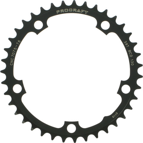 Procraft 10-speed, 5-arm, 130 mm BCD Chainring - black/48 tooth