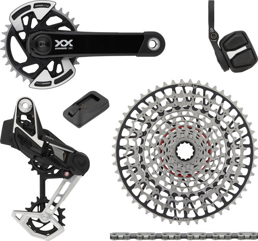 SRAM XX Eagle Transmission AXS Powermeter 1x12-speed group - black/SRAM XD/10-52/SRAM XD/175,0 mm/none