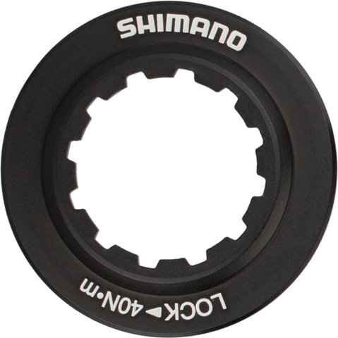 Shimano RT-MT900 Center Lock Brake Rotor for XTR / Dura-Ace w/ Internal Teeth - silver-black/180 mm