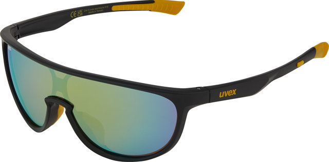 uvex gafas deportivas para niños estilo deportivo 515 - black mate/mirror yellow