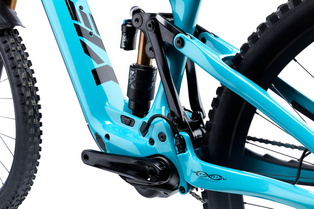 Yeti Cycles 160E T1 TURQ Carbon 29" E-Mountain Bike - turquoise/170 mm/29"/L