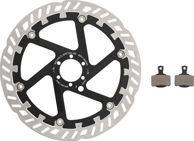 Magura MDR- P Brake Rotor & Pad Kit, 6-bolt 220 mm - 7.S/Organic/220 mm