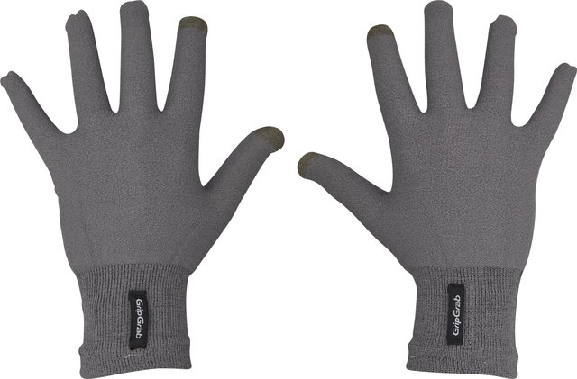 GripGrab Merino Liner Ganzfinger-Handschuhe - grey/M/L