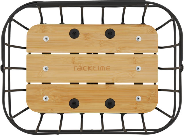 Racktime Baskit Breeze 2.0 Bike Basket - black