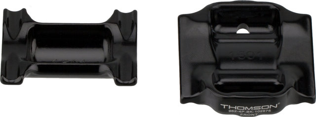 Thomson Sattelklemmplatten für Elite und Masterpiece - schwarz/7x7 mm