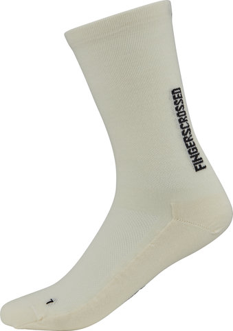 FINGERSCROSSED Calcetines Light Merino Silk - creme white/39 - 42