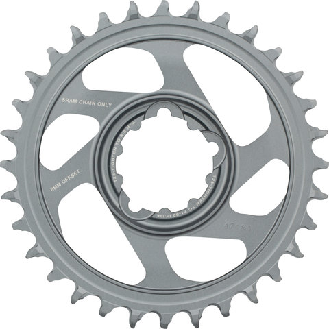 SRAM Chainring X-Sync 2 Direct Mount 6 mm for X01/XX1/GX Eagle - polar grey/32 