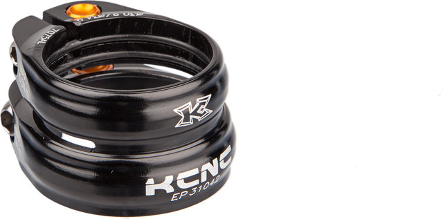 KCNC Twin Clamp SC13 Seat Clamp - black/34.9 / 30.9 mm