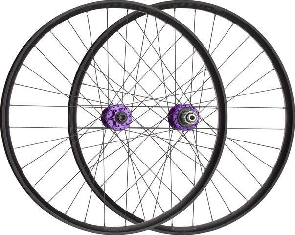 Hope Pro 5 + Fortus 30 SC Disc 6-Loch 27.5" Boost Wheelset - purple/Shimano MTB/Boost/148 mm/110 mm/Boost/27.5" (650B)/110 mm/Shimano MTB/110 mm/148 mm