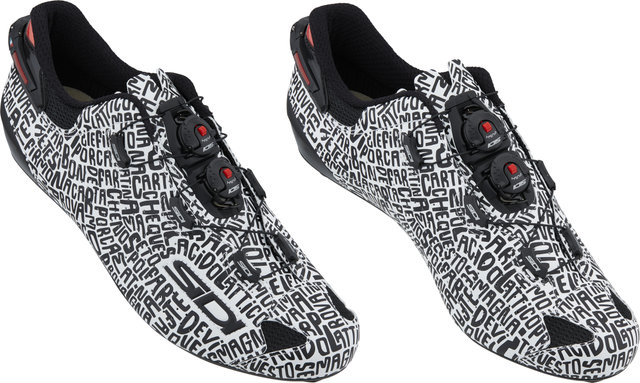 Sidi Shot 2 DZero Road Shoes - black-white/43