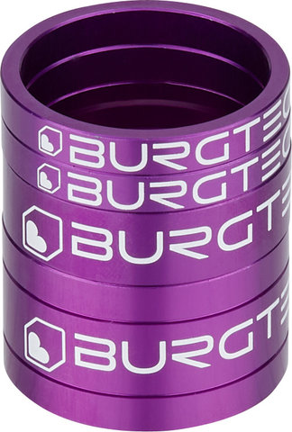 Burgtec Kit d'Entretoises pour Potences - purple rain