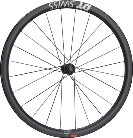 DT Swiss ERC 1100 DICUT 35 Carbon Disc Center Lock 27,5" Laufradsatz - schwarz/Shimano Road/142 mm/100 mm/27,5" (650B)/100 mm/Shimano Road/100 mm/142 mm/Non Boost/Non Boost