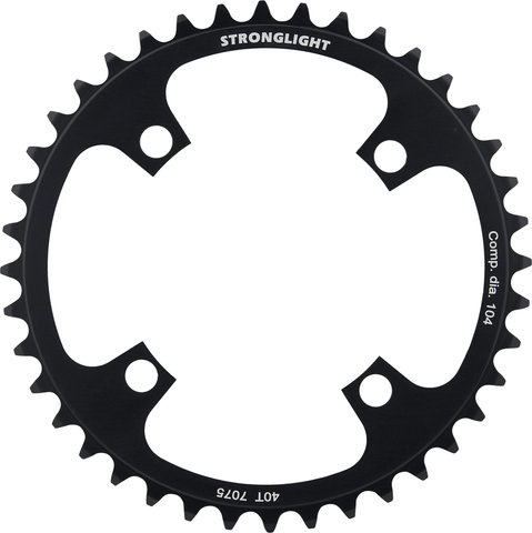 Stronglight E-Bike Chainring for Bosch Gen1 Drivetrains - black/40 