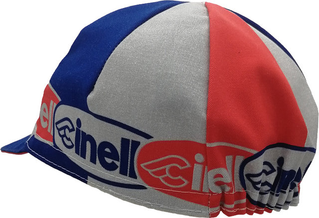 Cinelli Casquette de vélo - oval-red-blue/one size